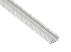 DA900006/2  2m Anodized Silver Aluminium Profile 17 x 7mm